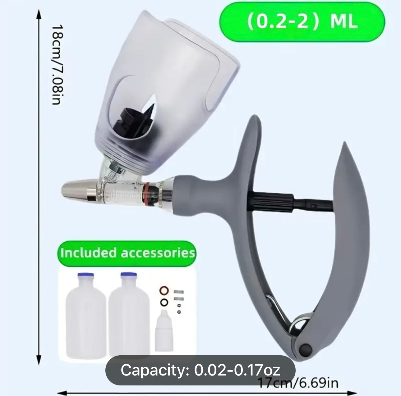 5mL Dose Syringe Gun Set